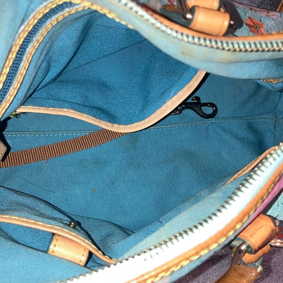 Dooney & Bourke Pastel Cupcake Tote with Matching Leather Wallet - Picture 3 of 5